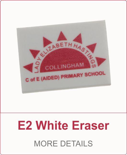 E2 White Eraser, full colour print available