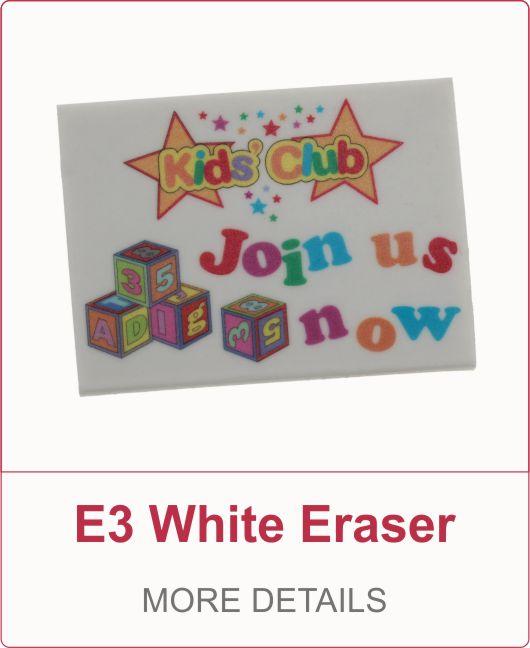 E3 White Eraser, full colour print available