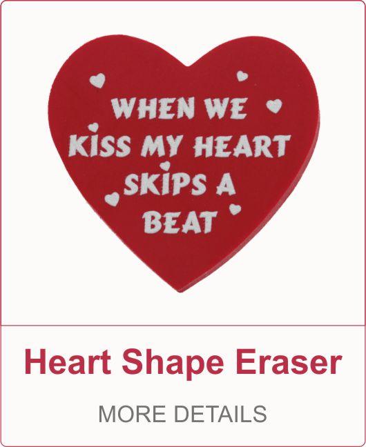Heart Shape Eraser